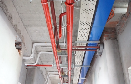 Tiến độ thi công tại dự án Khách sạn An Thịnh